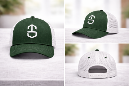 Titans Sports Laser-Ventilated Performance Cap | Forest Green
